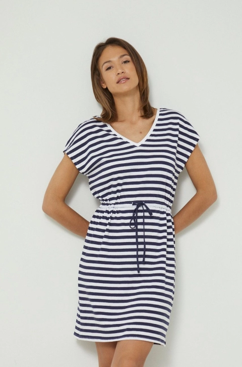 Medicine rochie din bumbac mini, drept