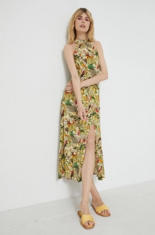 Medicine rochie maxi, evazati
