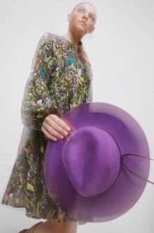 Medicine rochie midi, evazati