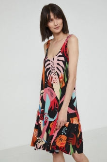 Medicine rochie mini, evazati