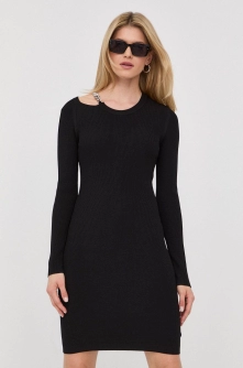 MICHAEL Michael Kors rochie culoarea negru, mini, mulata
