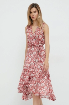 Morgan rochie midi, evazati