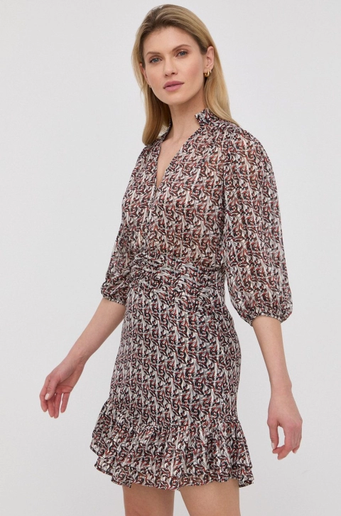 Morgan rochie mini, evazati
