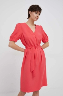 Mos Mosh rochie culoarea portocaliu, mini, oversize