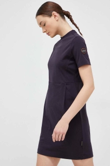 Napapijri rochie culoarea albastru marin, mini, evazati