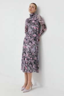 Notes du Nord rochie Florence midi, evazati