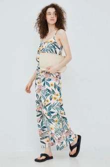 Only rochie culoarea roz, maxi, evazati