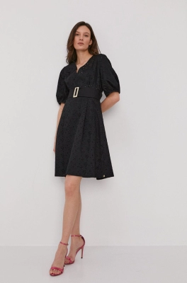 Pennyblack rochie culoarea negru, mini, evazati