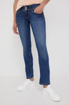 Pepe Jeans jeansi femei , high waist