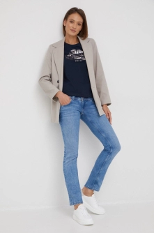 Pepe Jeans jeansi femei , high waist