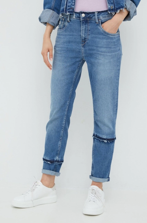 Pepe Jeans jeansi femei , high waist