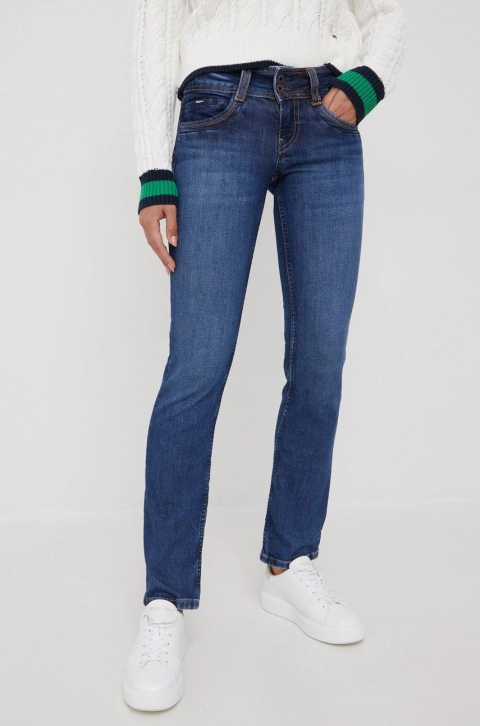 Pepe Jeans jeansi femei , medium waist