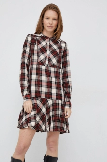 Pepe Jeans rochie mini, evazati