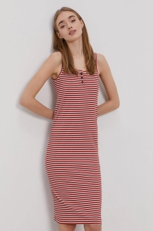 Protest Rochie culoarea rosu, mini, mulat