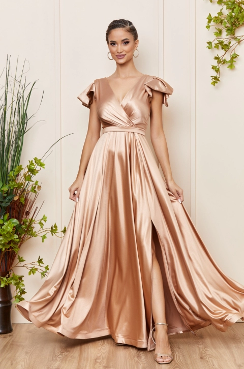 Rochie Affection Caramel