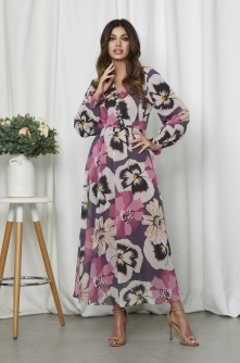 Rochie Audrey Ciclam Floral