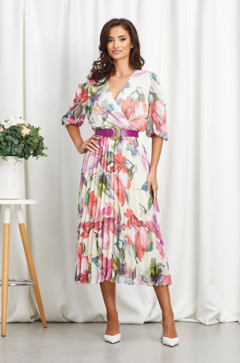Rochie Cryna Multi Floral
