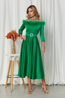 Rochie Eileen Verde Deschis