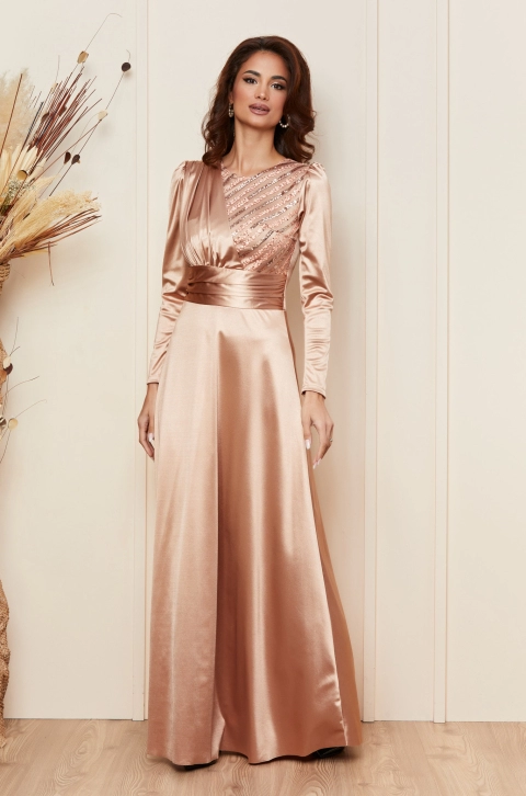 Rochie Eternity Caramel