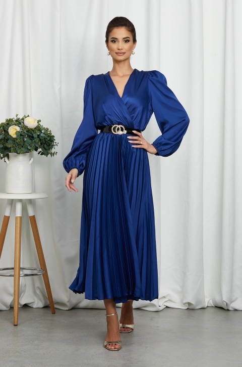 Rochie Hillary Bleumarin
