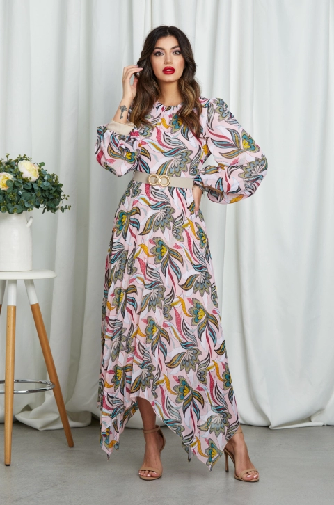 Rochie Ilinka Roz Multi