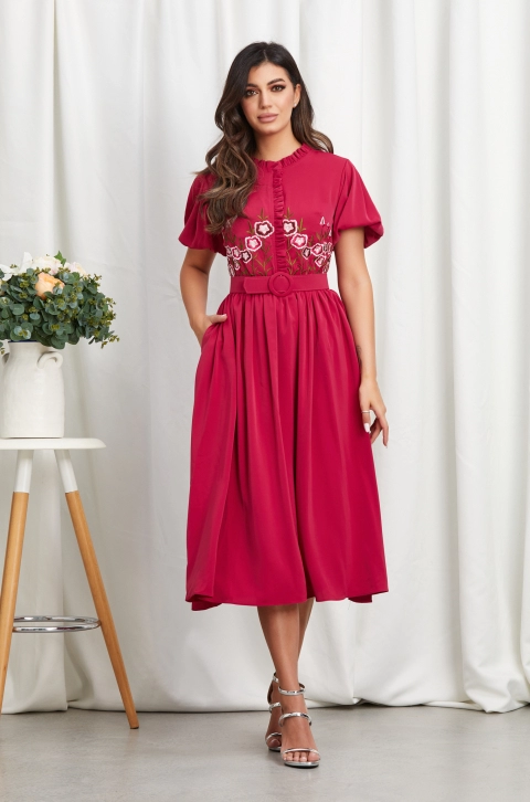 Rochie Lillia Ciclam