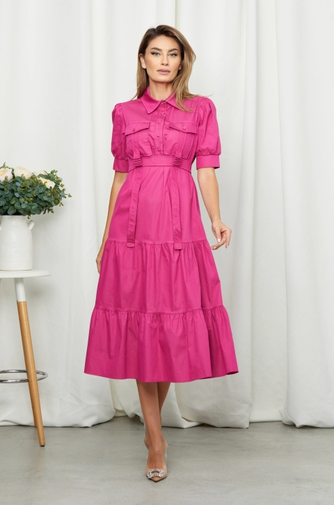 Rochie Lorena Fucsia