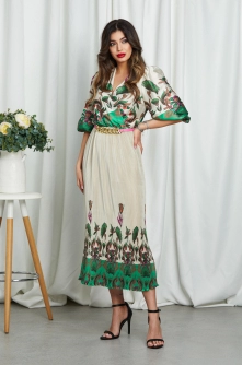 Rochie Louise Verde Floral