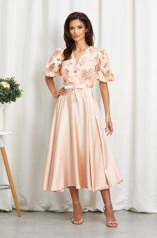 Rochie Monique Peach