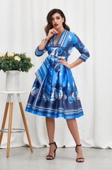 Rochie Ninette Albastra