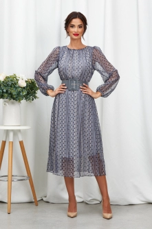 Rochie Norika Gri Petrol