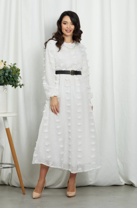 Rochie Paris Alba