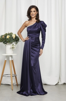 Rochie Regal Bleumarin