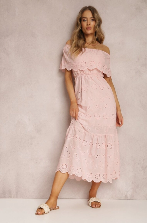 Rochie Roz deschis