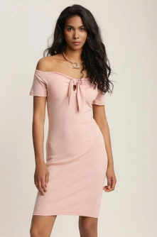 Rochie Roz deschis