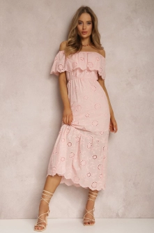 Rochie Roz deschis