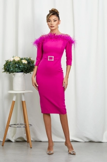 Rochie Seema Fucsia