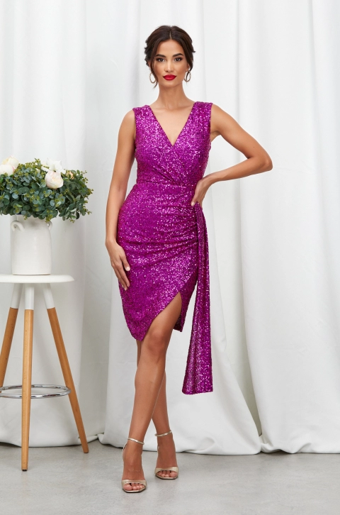 Rochie Sensy Fucsia