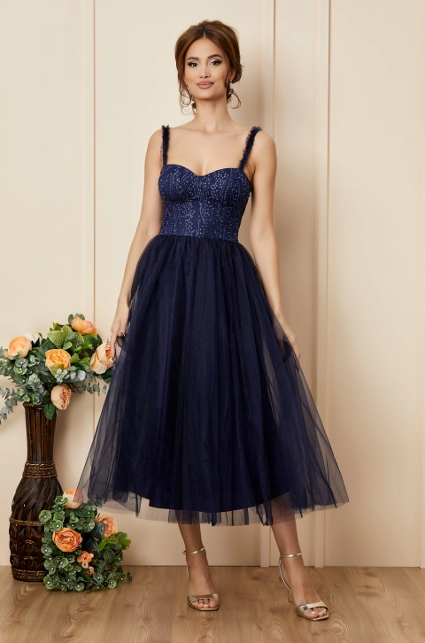 Rochie Unique Bleumarin