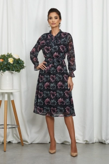 Rochie Vivian Roz Floral
