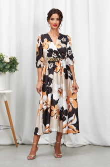 Rochie Yolanda Nude Multi