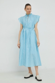 Samsoe Samsoe rochie maxi, evazati