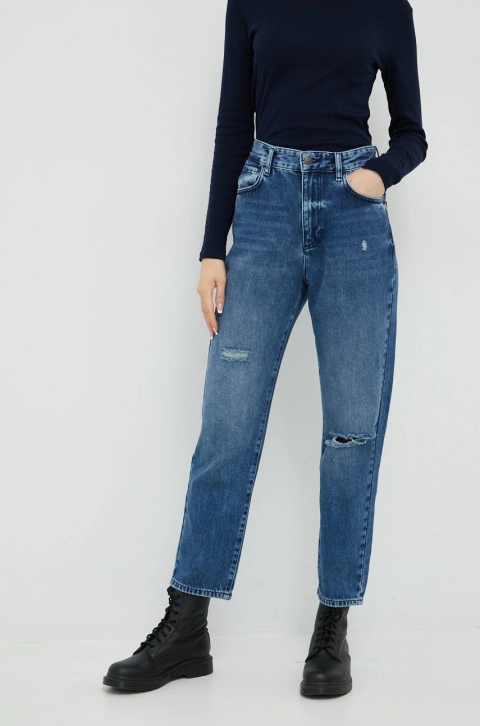 Sisley jeansi femei , high waist