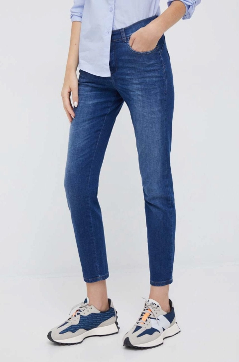 Sisley jeansi femei , high waist