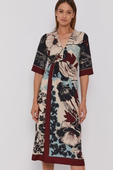 Sisley Rochie midi, evazata