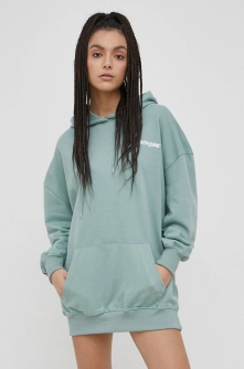 Sixth June Rochie culoarea verde, mini, model drept