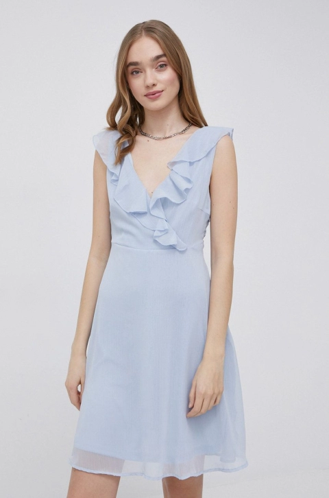 Vila rochie mini, evazati