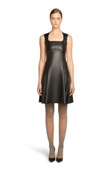 Wolford Rochie Jenna culoarea negru, mini, evazata