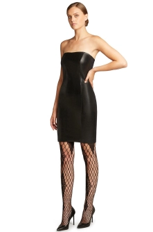 Wolford Rochie Jo culoarea negru, mini, mulat