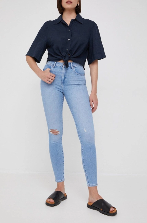 Wrangler jeansi High Rise Skinny Beach Baby femei , high waist